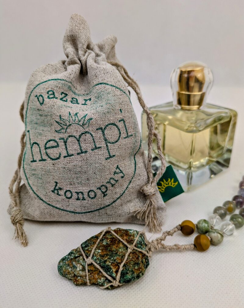 Oryginalna i naturalna sakiewka konopna od Hempi